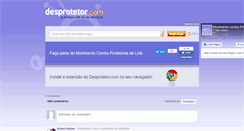 Desktop Screenshot of desprotetor.com